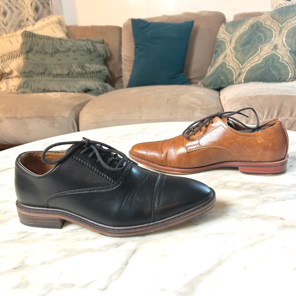2 prs. Men’s Goodfellow & Co Dress Shoes sz 7